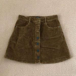 Brandy Melville corduroy skirt